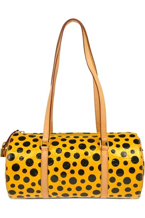 LOUIS VUITTON X Yayoi Kusama 2012 Monogram Vernis Dots Infinity Papillon handbag