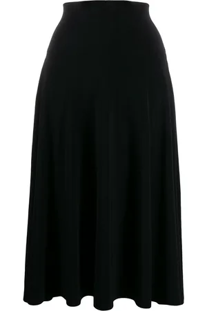 Norma Kamali Flared midi skirt