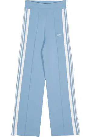 Autry Stripped knitted track pants