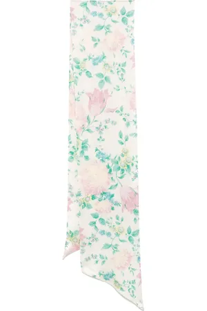 Chloé Peonies bandeau scarf