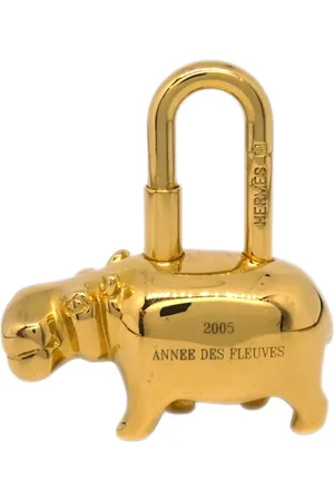 Hermès 2005 Anne Des Fleuves Cadena bag lock charm