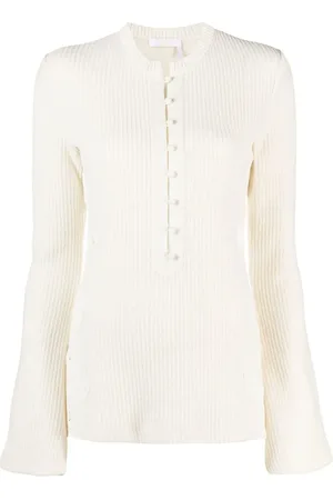Chloé Ribbed-knit wool sweater
