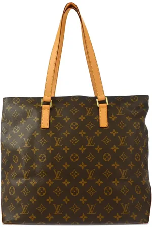 LOUIS VUITTON 2001 Monogram Cabas Mezzo tote bag