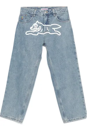 ICECREAM Check lined jeans
