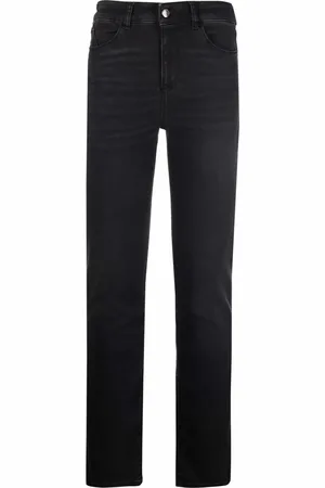 Emporio Armani Logo-patch skinny trousers