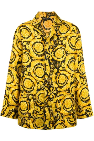 VERSACE Barocco-print pyjama shirt