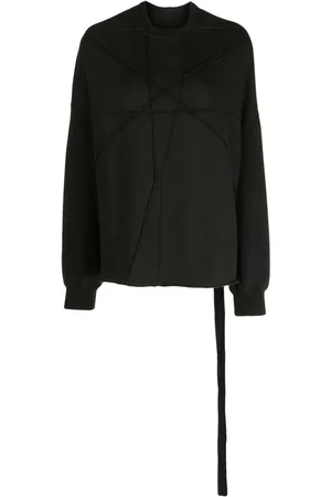 Rick Owens Crater cotton sweatshirt