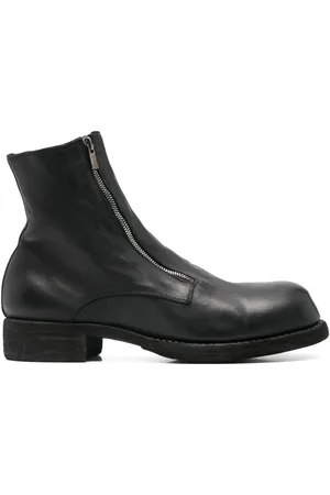 GUIDI Leather ankle boots