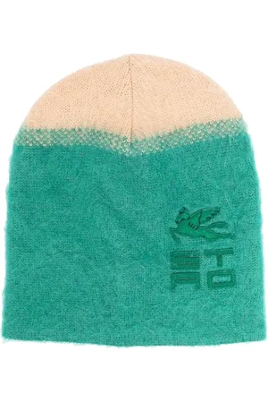 Etro Embroidered-logo beanie