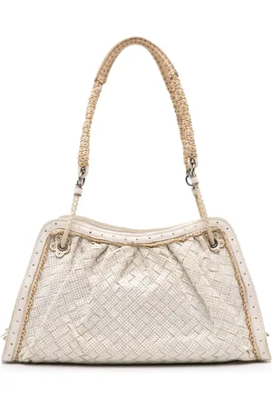 Bottega Veneta 2000-2007 Woven Perforated Leather shoulder bag