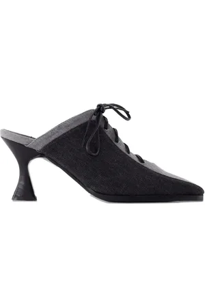 Carel Corset lace-up mules