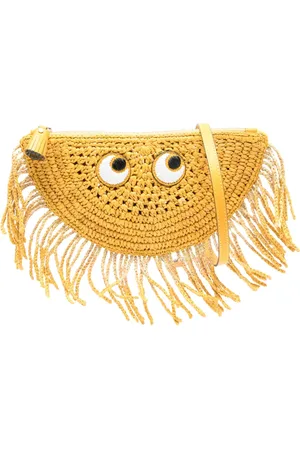 Anya Hindmarch Half Moon clutch bag