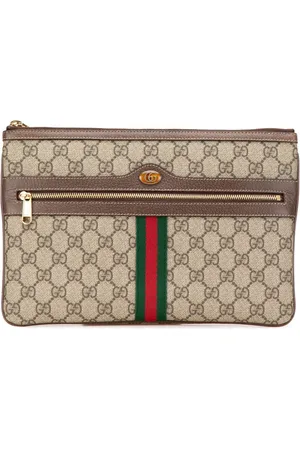 Gucci 2016-present Large GG Supreme Ophidia Web clutch bag