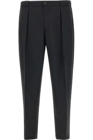 BRIGLIA Pressed-crease trousers