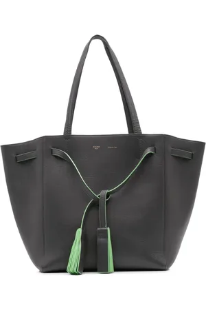 Céline 2016 Small Leather Phantom Cabas Tassel tote bag