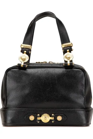 VERSACE 2010-2024 Leather Sunburst handbag