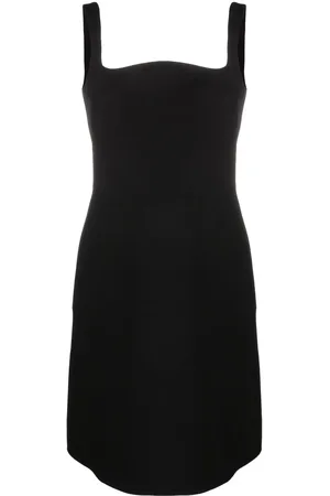 VALENTINO GARAVANI Curved sleeveless dress