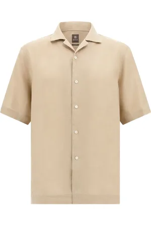 Boggi Milano Regular Fit Linen Shirt