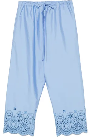 La DoubleJ Embroidered trousers