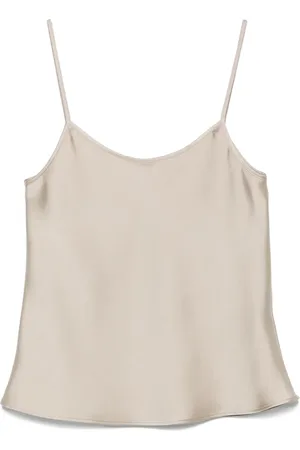 BLANCA Satin tank top