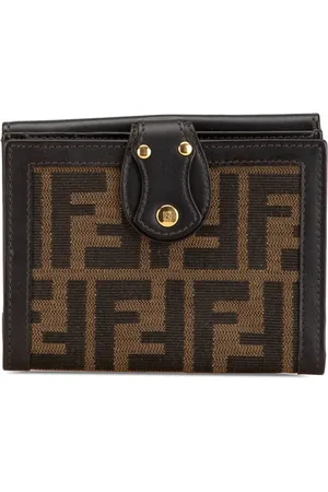 Fendi 2014 Zucca Canvas Wallet small wallets