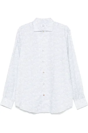MAZZARELLI Floral-print shirt
