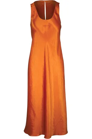 Vince Satin midi dress