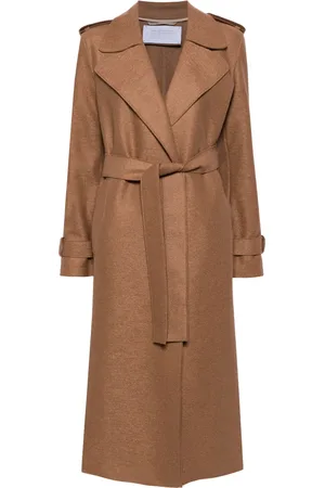 Harris Wharf London Virgin-wool trench coat