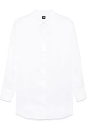 HUGO BOSS Lace-detailed shirt