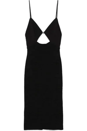 Elisabetta Franchi Floral-jacquard midi dress