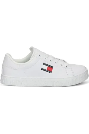 Tommy Hilfiger Logo-print leather sneakers