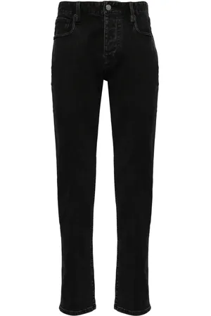 Emporio Armani Cotton straight leg jeans
