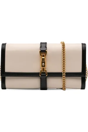 Gucci 2000-2015 Bicolor Calfskin Jackie 1961 Wallet On Chain crossbody bag