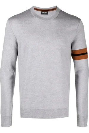 Ermenegildo Zegna Side stripe detail sweater