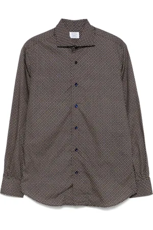 MAZZARELLI Floral-print shirt