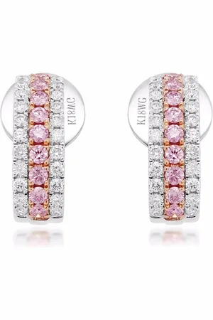 HYT Jewelry 18kt gold Argyle diamond stud earrings