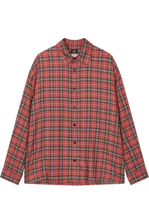 Studio Tomboy Tartan-check-pattern shirt