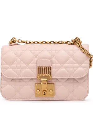 Dior 2017 Small Lambskin Cannage DiorAddict Flap shoulder bag