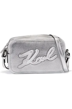 Karl Lagerfeld K/Skuare Grainy camera bag