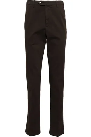 CANALI Gabardine chino trousers