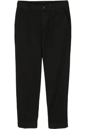James Perse Tapered-leg canvas trousers