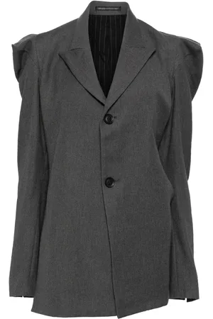 YOHJI YAMAMOTO Flannel single breasted blazer