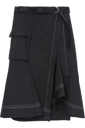 3.1 Phillip Lim Contrast-lining skirt