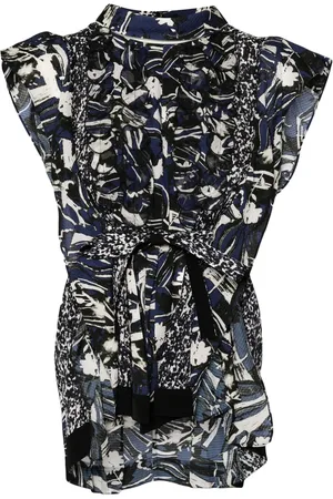 3.1 Phillip Lim Floral-print roll-neck vest