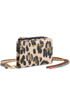 Bimba y Lola Leopard-print wallet