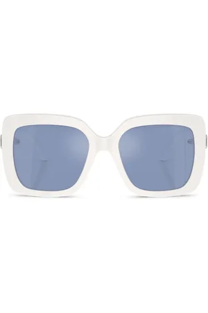 Swarovski Crystal-embellished square-frame sunglasses