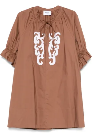 Mariuccia Milano Poplin mini dress