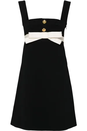 Giambattista Valli Bow-detail silk dress