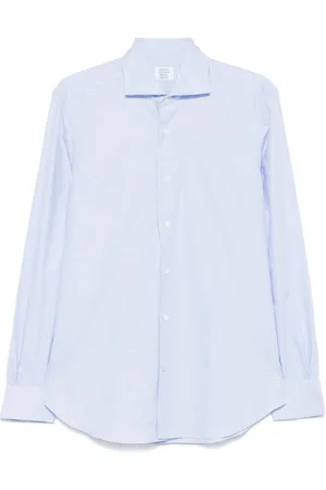 MAZZARELLI Houndstooth-pattern shirt