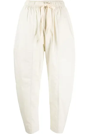 Lee Mathews Drawstring cropped trousers